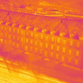 Thermalaufnahmen-Bild
